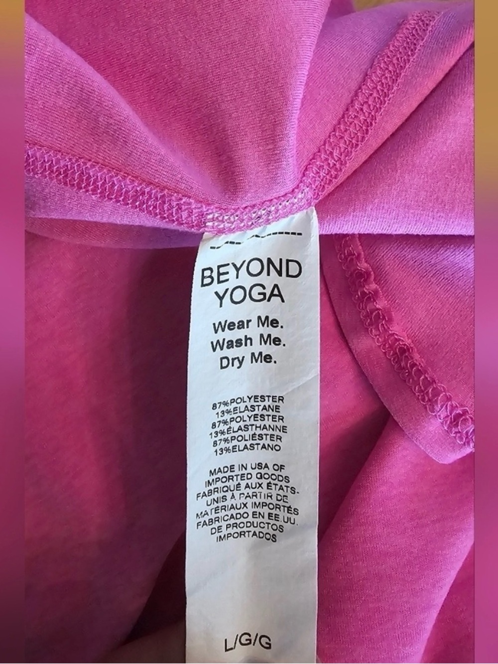 Beyond Yoga Bright Pink Ruffle Hem Mini Dress - Picture 8 of 8
